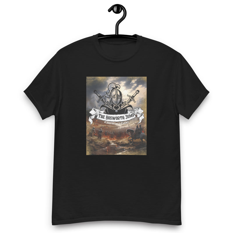Events Collection - The Bosworth Jump Battlefield Unisex T Shirt up to 5XL (UK, Europe, USA, Canada and Australia)