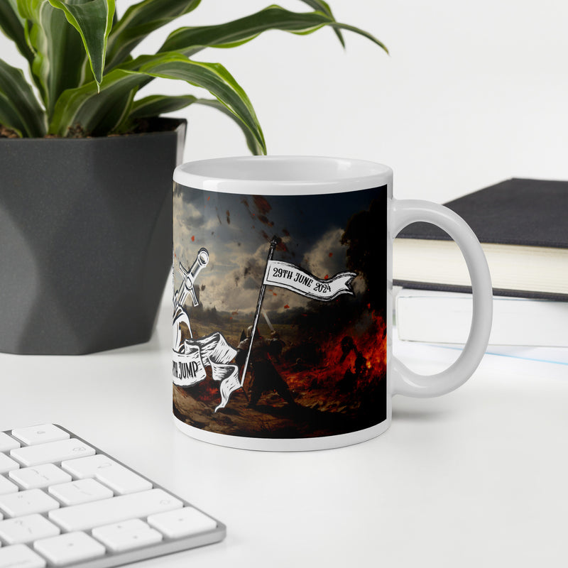Events Collection - The Bosworth Jump Mug available in three sizes (UK, Europe, USA, Canada, Australia)
