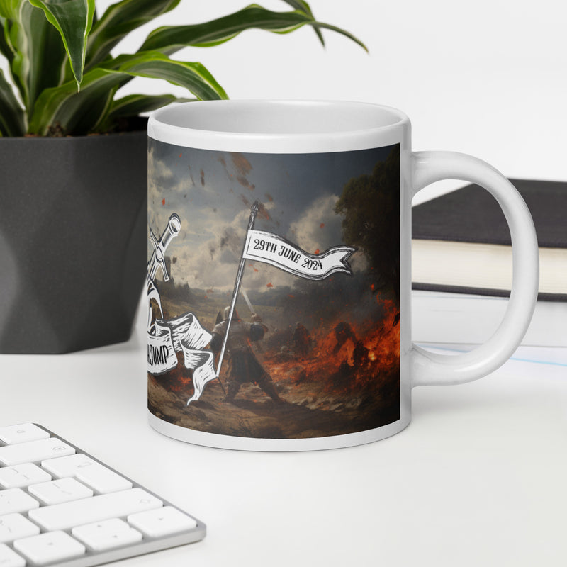 Events Collection - The Bosworth Jump Mug available in three sizes (UK, Europe, USA, Canada, Australia)
