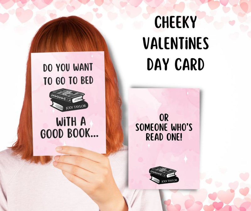 Cheeky Valentines Day Greeting card in 3 sizes (Europe & USA)
