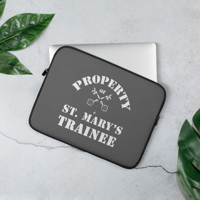 Property of St Mary's Trainee Department Laptop Sleeve (Europe & USA)