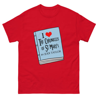 I Love the Chronicles of St Mary's T-shirt up to 5XL (UK, Europe, USA, Canada and Australia)