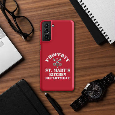 Property of St Mary's Kitchen Department Tough case for Samsung® (UK, Europe, USA, Canada, Australia, and New Zealand)