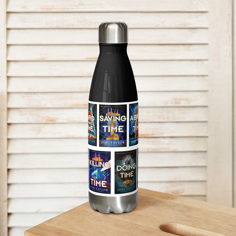 The Time Police Cover Collection Stainless Steel Water Bottle (Europe & USA)