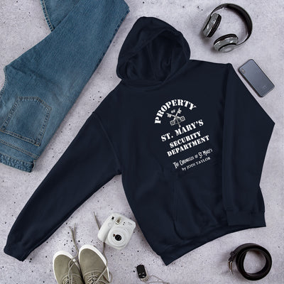 Property of St Mary's Security Department Unisex Hoodie up to 5XL (UK, Europe, USA, Canada, Australia)